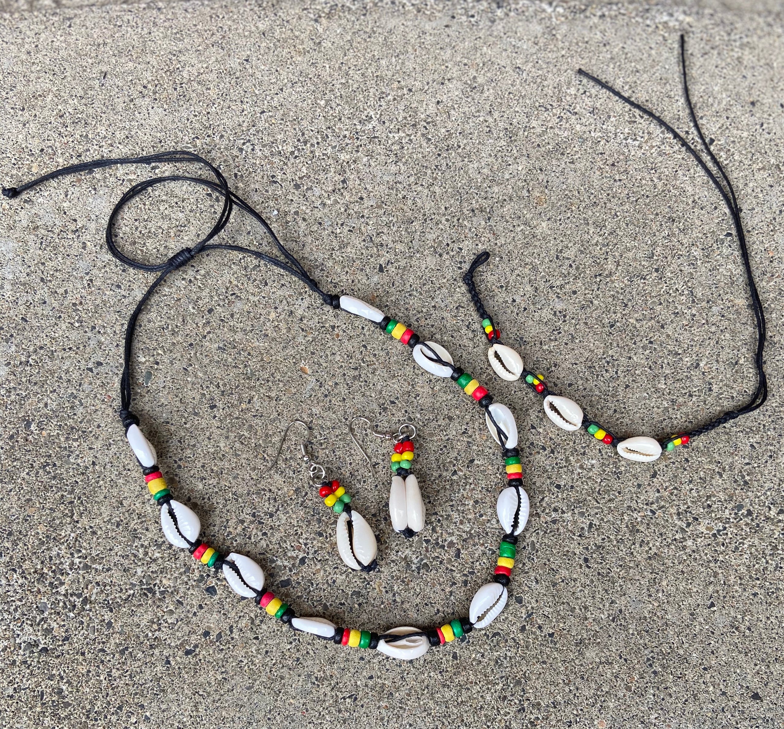 Cowrie Shell Necklace Set